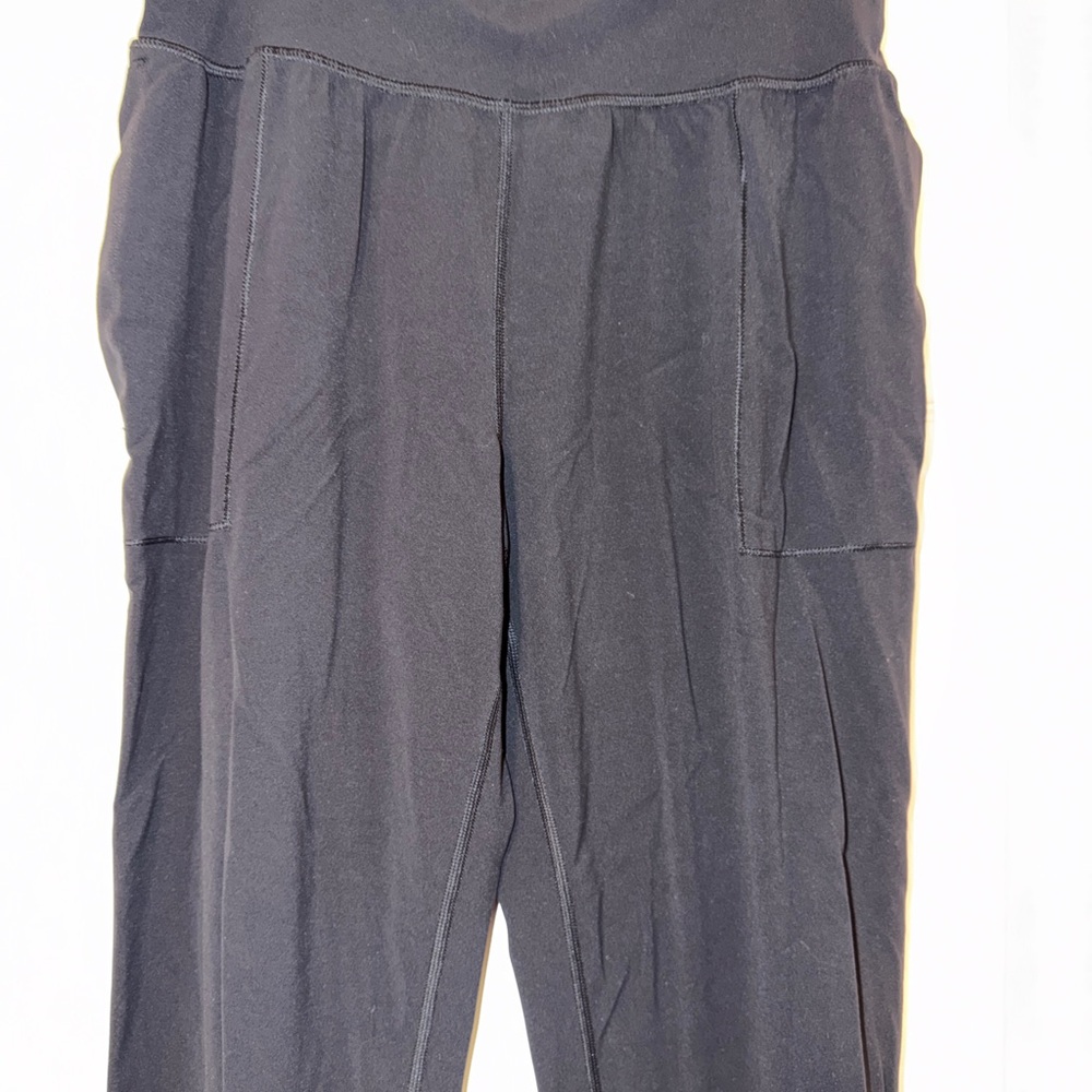 Athleta Black Track Pants Joggers - Picture 2 of 7